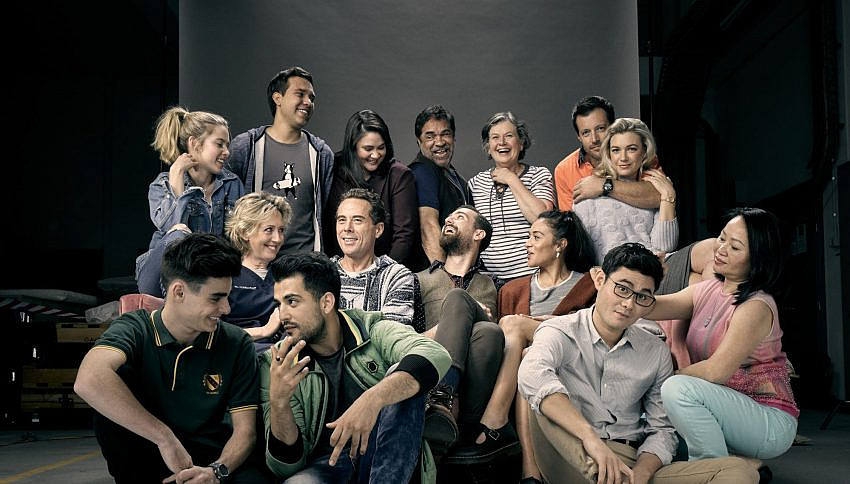 The cast of The Heights S1
