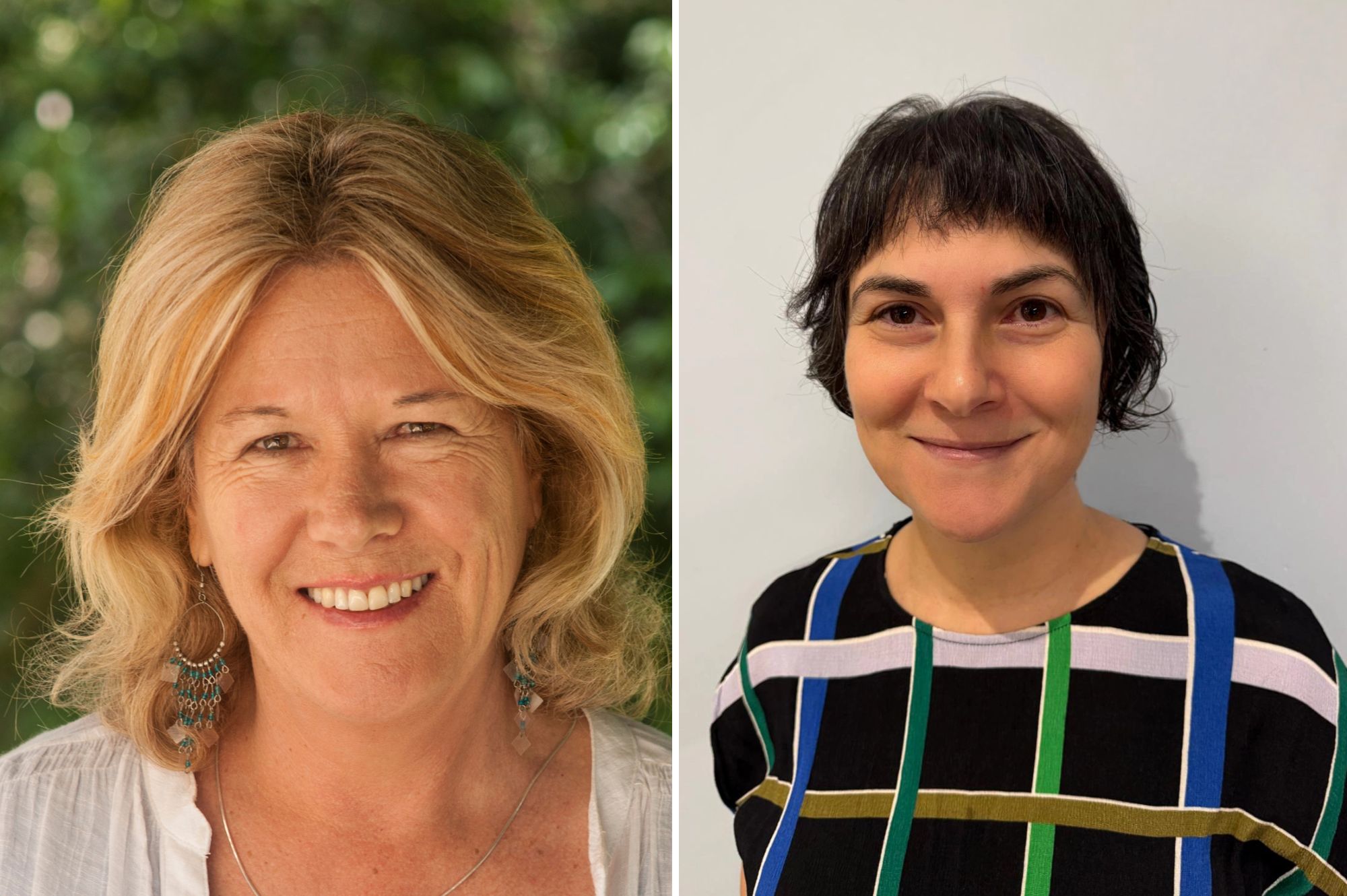 Cathy Henkel and Francesca Hope.