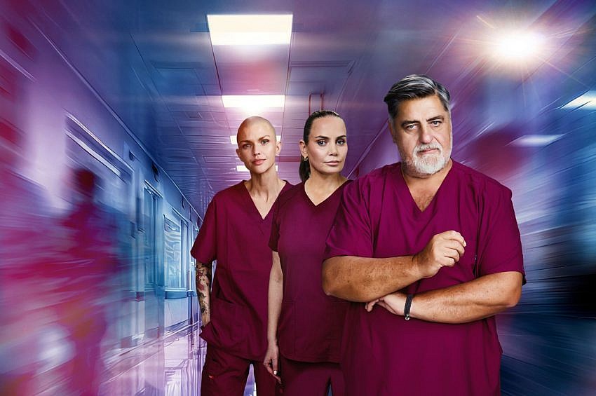 The Hospital: In the Deep End Season 2 key art. Courtesy of Smashing Films.